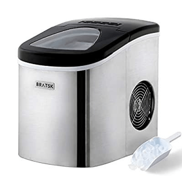BRATSK countertop automatic ice maker portable type
